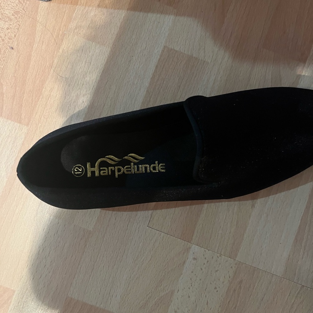 Mens Harpelunde Velvet Loafers Size 12